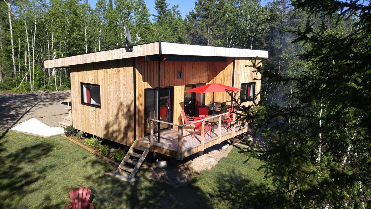 Residence Touristique Lodge Des Bois Saint-Felix-d'Otis Екстер'єр фото