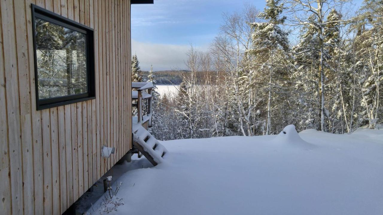 Residence Touristique Lodge Des Bois Saint-Felix-d'Otis Екстер'єр фото